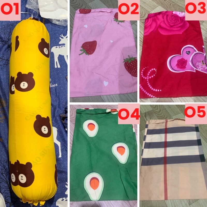 Vỏ gối ôm cute