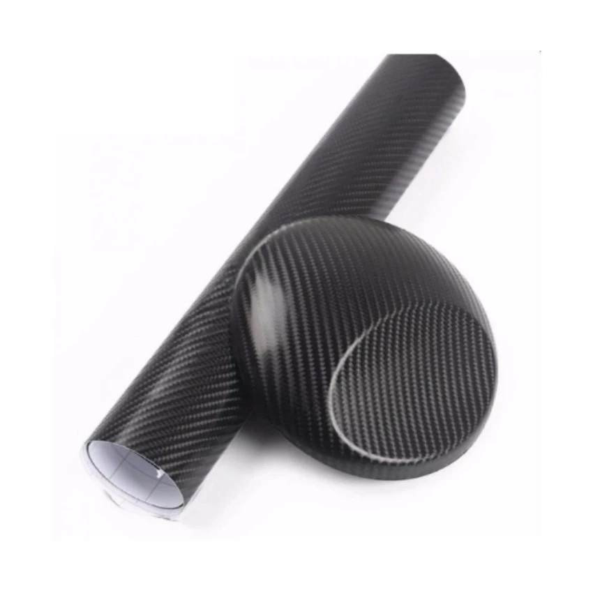 Nhãn dán carbon Kapla đen 4D Chiều dài 152 * 50 * 0,1 Cm. (4D)