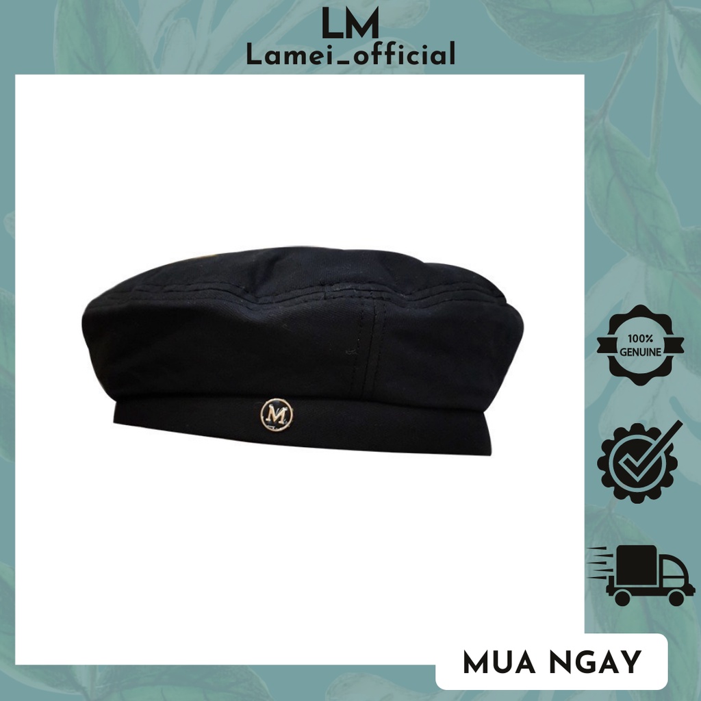Mũ Nồi Beret 💖 Lamei Official 💖 Nón Beret Mm Phong Cách Retro Hàn Quốc Dễ Phối Đồ - MV-2