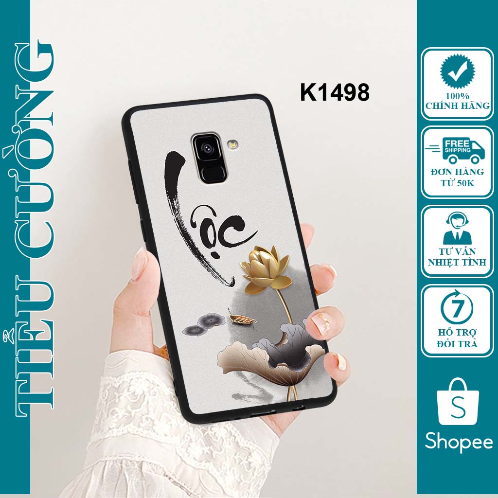 Ốp Samsung A6 2018, A6 Plus ( A6+ ), A8 2018, A8 Plus ( A8+ ) in hình thời trang thư pháp RẺ BỀN ĐẸP