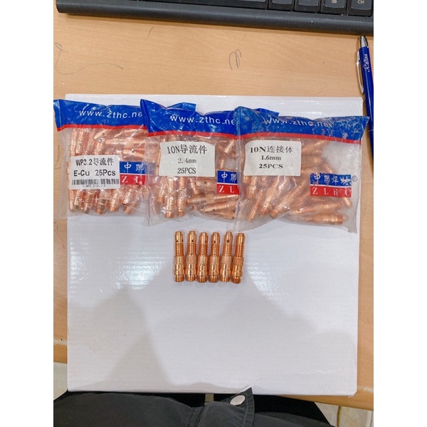 1 cái - Thoát Khí WP hàn tig loại dài