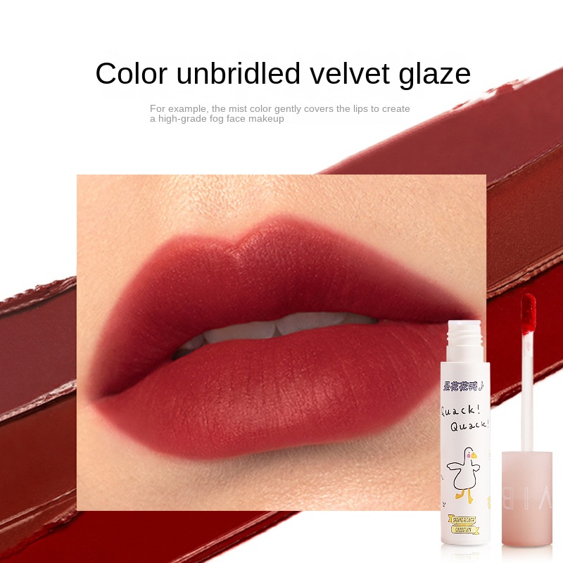 Son Môi Màu Nhung Lì Lâu Trôi Không Khô Và Không Phai Màu