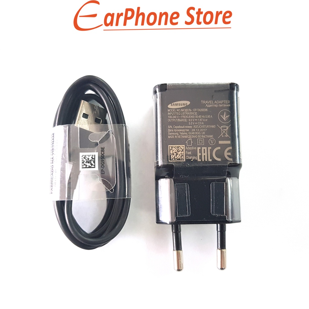 [BỘ SẠC NHANH] Samsung S8/S9/Note 8/Note 9, Samsung S10, S9, S8 Plus Chính Hãng - Cáp Sạc Type - C