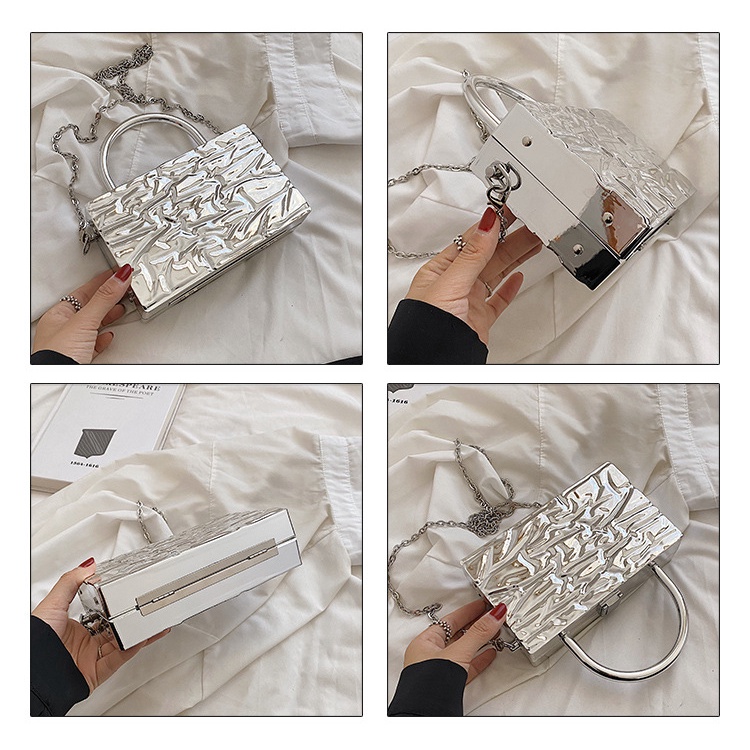 Túi Xách Hộp Vuông Nhỏ Thiết Kế Mới Thời Trang Mùa Hè Dành Cho Nữ 2022