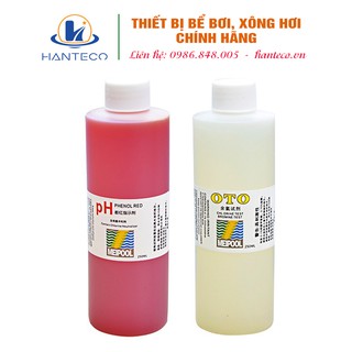 Chai dung dịch đo PH và CLO 250ml