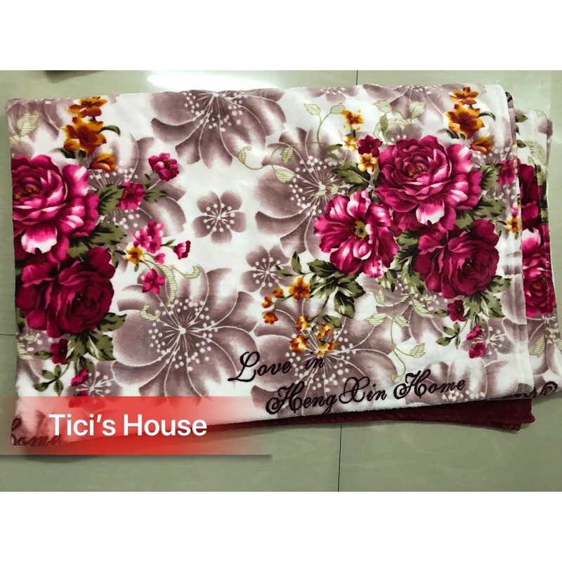 Chăn mền tuyết nhung dày 1,5kg, size 1m9x2m3