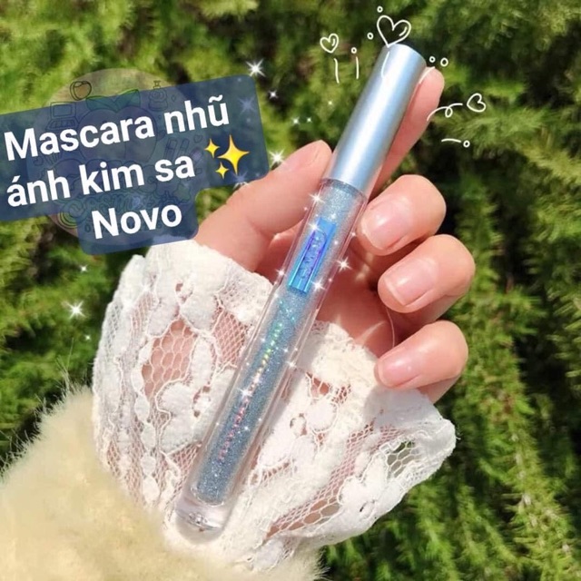 Chuốt mascara NOVO ánh nhũ hot trend 2022