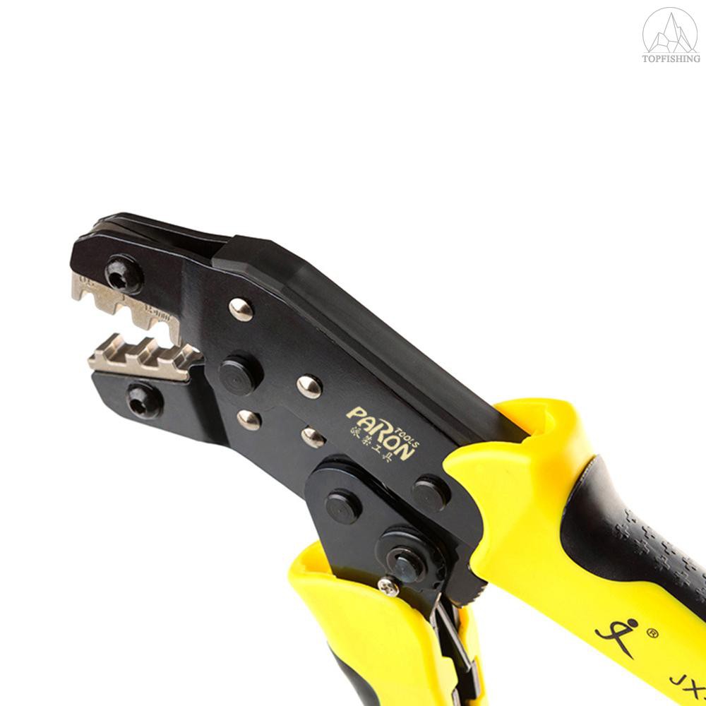 Tfh★PARON Professional Wire Crimpers Engineering Ratchet Terminal Crimping Pliers JX-48B 3.96 to 6.3mm 26-16AWG Crimper