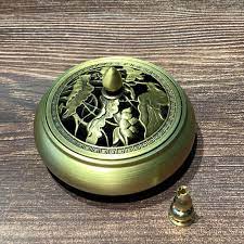 Lư Xông Trầm Hương [LOẠI 1] - Đỉnh Đốt Nhang Bằng Đồng Đúc Nguyên Khối Cao Cấp Thiết Kế Chạm Khắc Tinh Xảo Sắc Nét