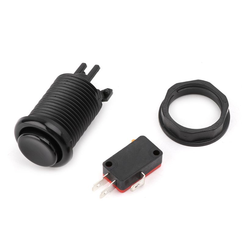 Nút Nhấn Công Tắc Micro US Ba Chân Hình Tròn Lớn Dành Cho Máy Chơi Game Arcade