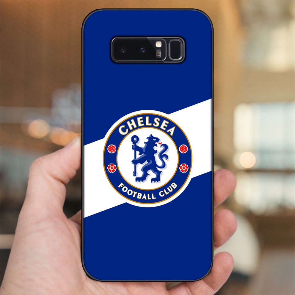Ốp lưng Samsung Note 8 viền đen in hình Chelsea FC