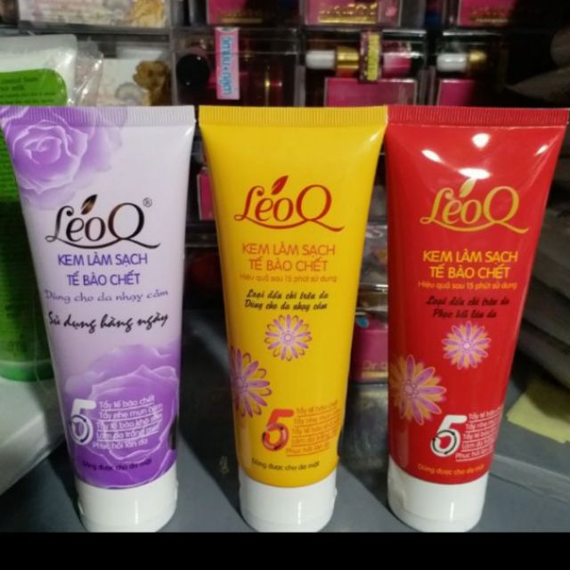 Tẩy da chết leoq ( bìa 65k, dùng thích )