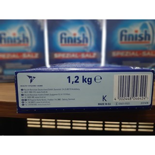 Muối rửa bát Finish 1.2kg [Nhập Đức]