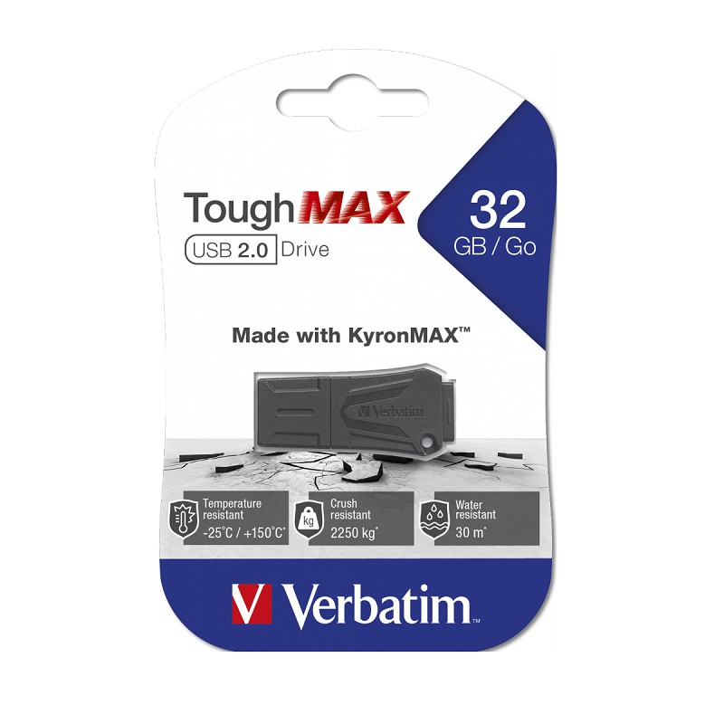 USB nồi đồng cối đá siêu bền Verbatim ToughMAX USB 2.0