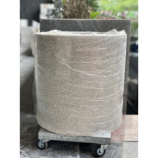 Chậu xi măng đá mài TRÒN 40*40