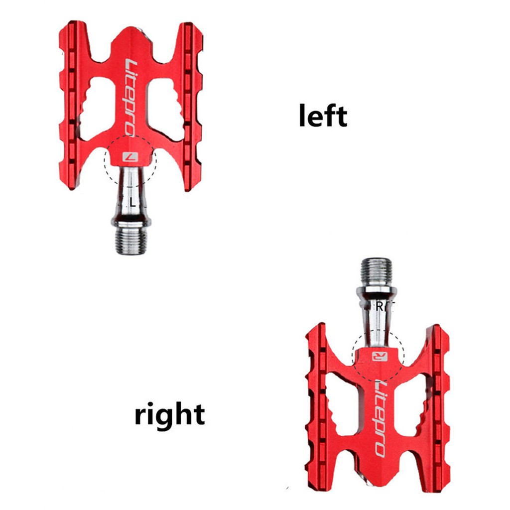 Cặp Bàn Đạp Bằng Hợp Kim Nhôm Chống Trượt Cho Xe Đạp Leo Núi Litepro K3