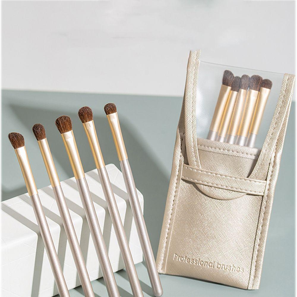 MOCHO Túi Da Pu Đựng Cọ Trang Điểm Phong Cách Vintage