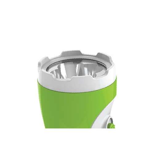 Đèn pin tay cầm Sunhouse SHE-4051 cỡ nhỏ, trắng xanh lá - Hàng chính hãng