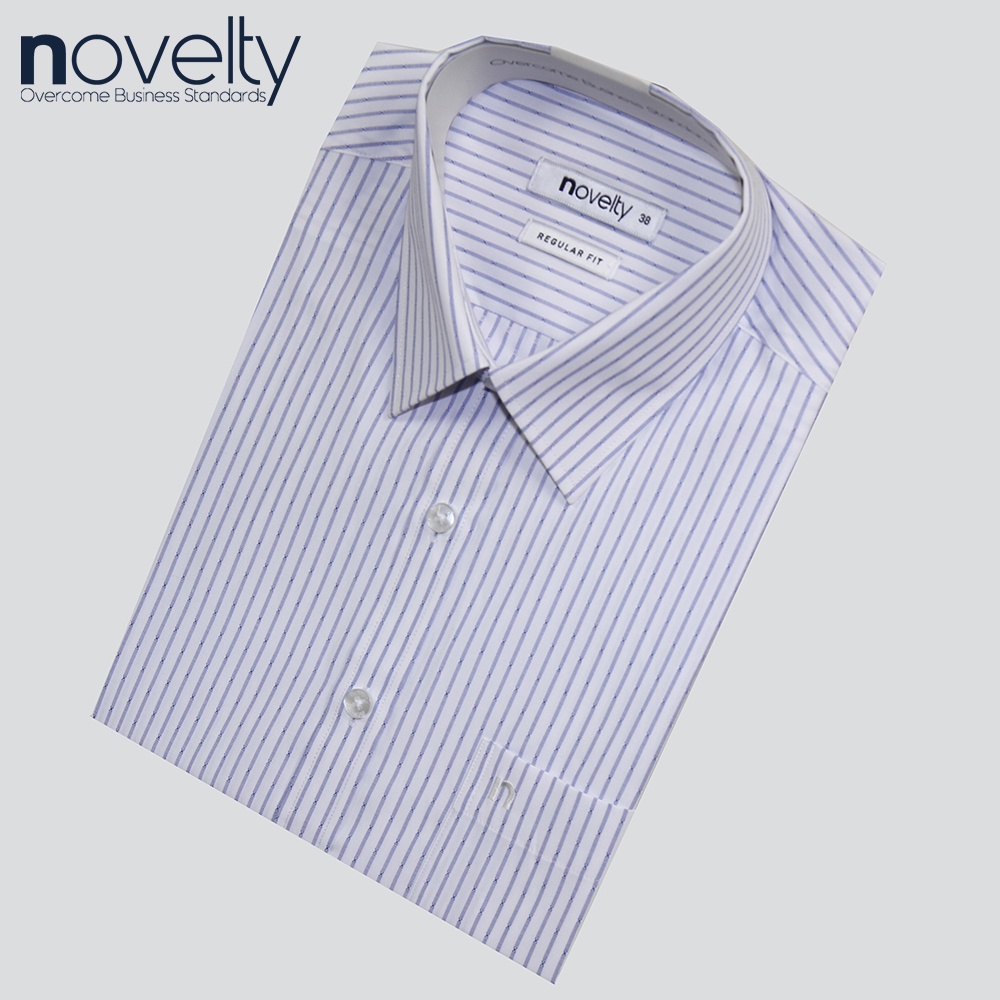 Áo Sơ Mi Nam Novelty Tay Dài Kẻ Sọc Caro Regular fit 212805D