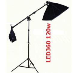 Đèn Softbox LED360 120w có tay treo