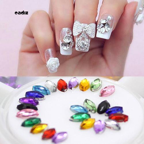 Hộp sequin lấp lánh nhiều màu dùng để trang trí móng nghệ thuật