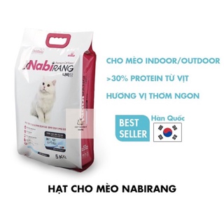 Thức ăn hạt cho mèo mọi lứa tuổi Nabirang