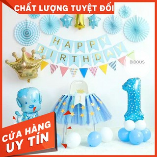 TRANG TRÍ SINH NHẬT TUỔI CÚN - THÔI NÔI BÉ CÚN - TRANG TRÍ SINH NHẬT GIÁ RẺ - SINH NHẬT 1 TUỔI - BÓNG BAY GIÁ SỈ