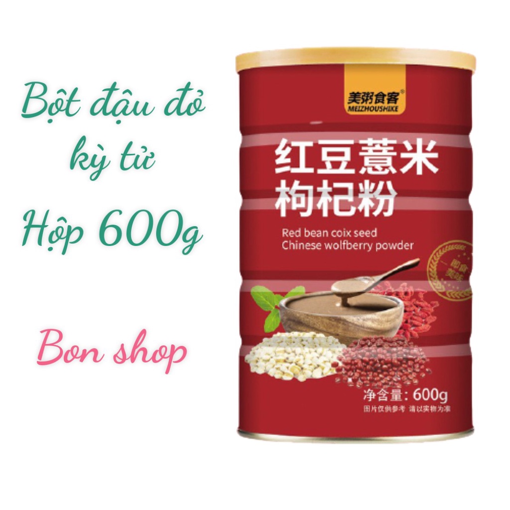 BỘT ĂN KIÊNG ÓC CHÓ MÈ ĐEN EAT CLEAN HỘP 600G