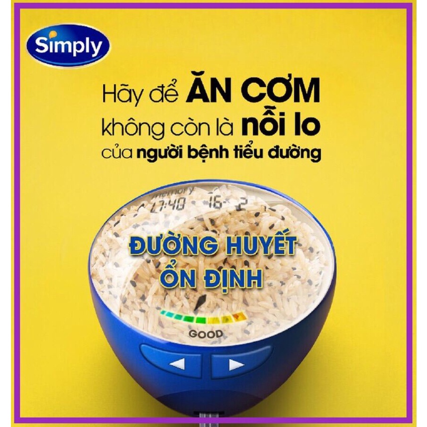 CHỈ 104.000 đ/2 kg = 2 túi hút chân không GẠO LỨT THƠM ST25 SIMPLY