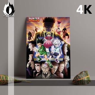 Poster Anime khổ A3 - Hunter x Hunter (4K)