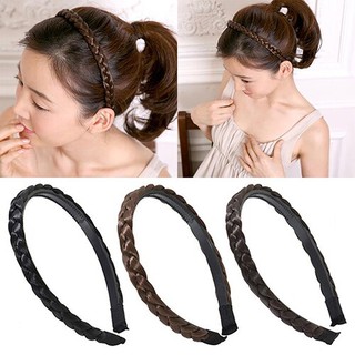 Bờm Cài Tóc Giả Tết Thắt Bím