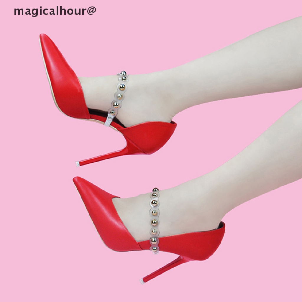 1 Cặp Dây Đeo Giày Cao Gót Co Giãn Chống Rơi Thời Trang Dành Cho Nữ Mới