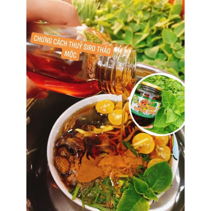 siro thảo mộc handmade