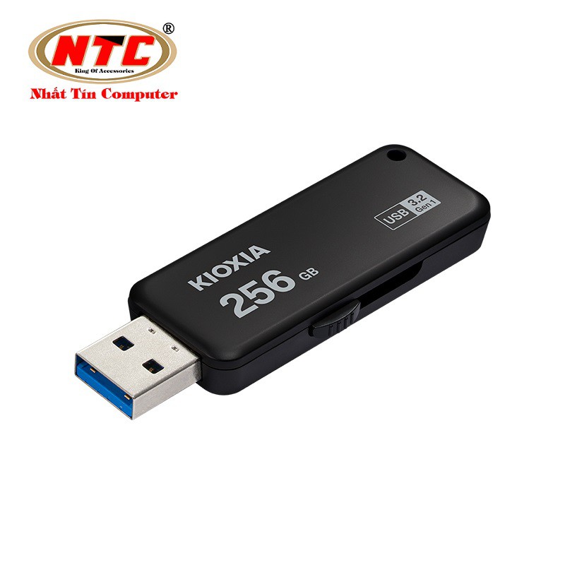 USB 3.2 Gen 1 Kioxia TransMemory U365 256GB 150Mb/s (Đen)