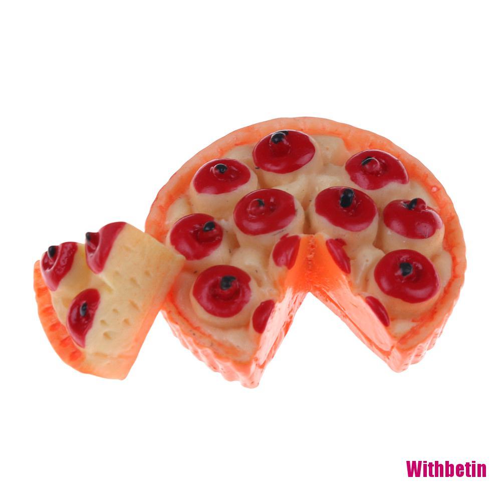 1 Set Đồ Chơi Bánh Pizza Mini 1 Bộ Cho Nhà Búp Bê