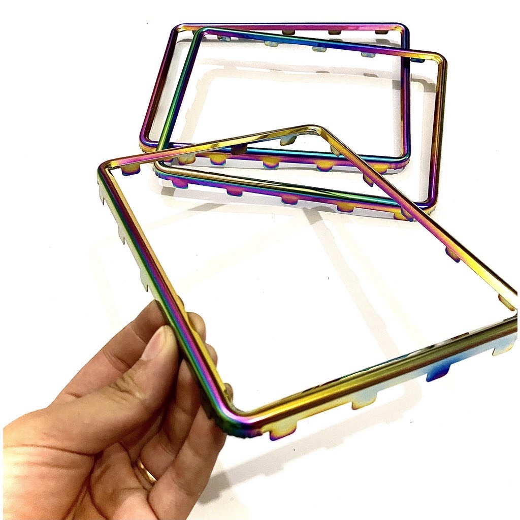 Viền Biển TiTan 7 Màu Gắn Mọi Dòng Xe Loại 1 Chắc Chắn