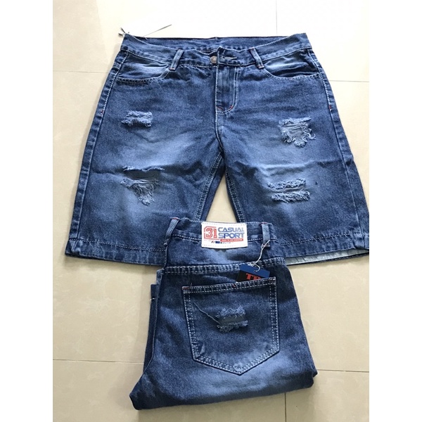Quần Short Jean Nam coton mềm mịn phong cách trẻ trung hiện đại nhiều màu,nhiều mẫu QS01