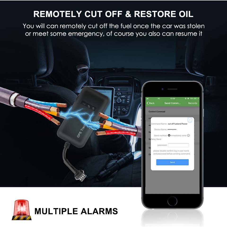 Thiết Bị ĐịNh Vị GPS ChốNg NướC Cho Xe Hơi / Xe MáY