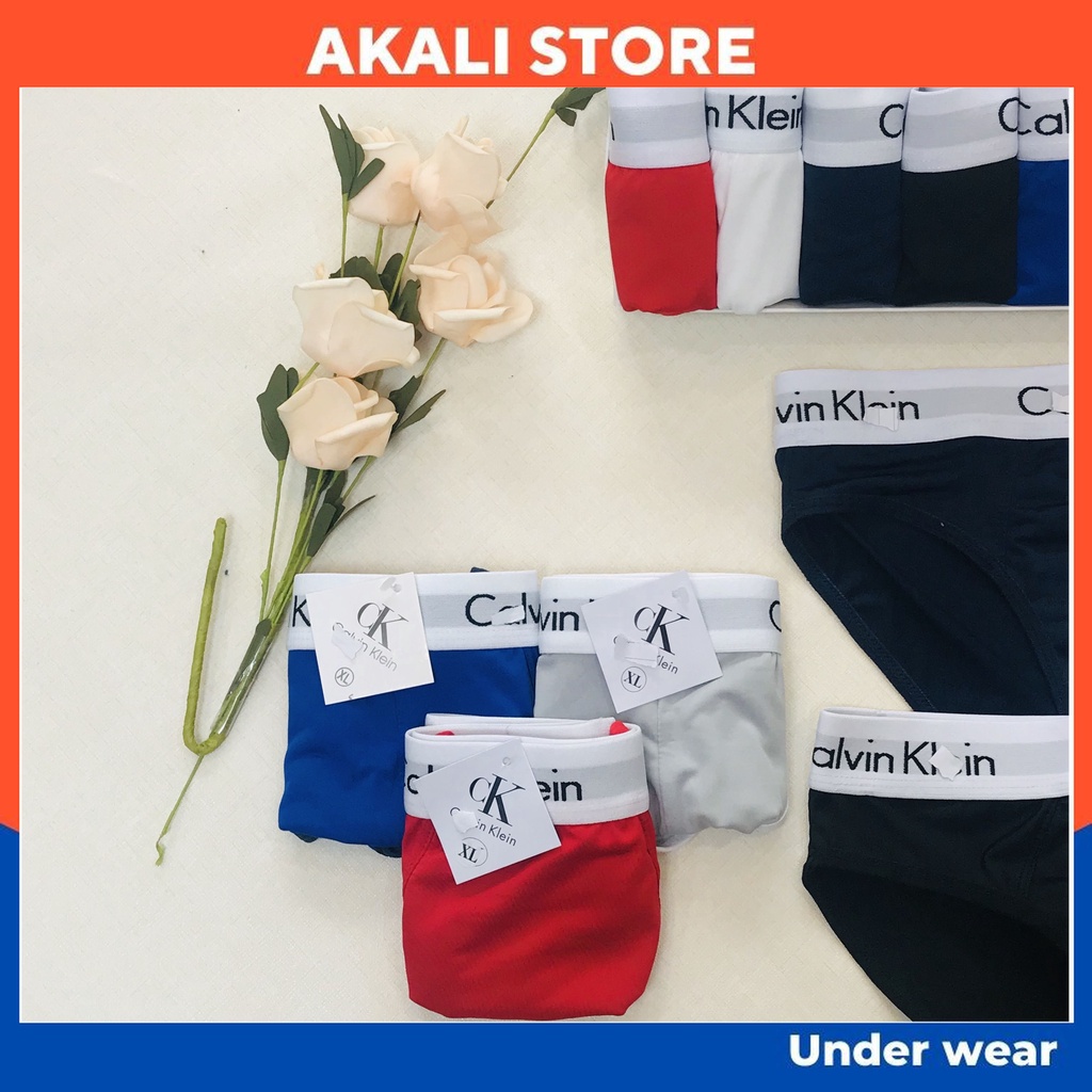 Quần lót nam tam giác thun lạnh cao cấp,quần sịp nam tam giác vải co giãn 4 chiều mát lạnh SC01  - AKALI