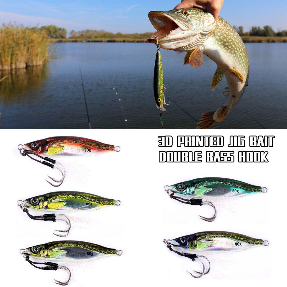 PISTA Mồi Câu Cá Giả Bằng Kim Loại Nhiều Màu Sắc 40G