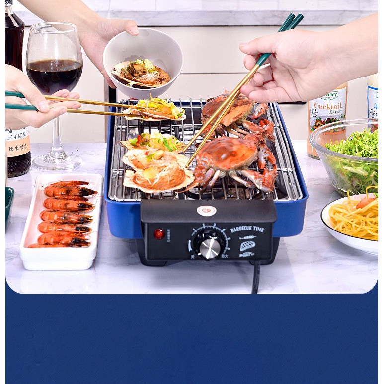 Bếp Nướng Điện Không Khói BBQ 1500W ELECTRIC- Hàng loại 1, thích hợp cho gia đình, tiết kiệm điện năng !