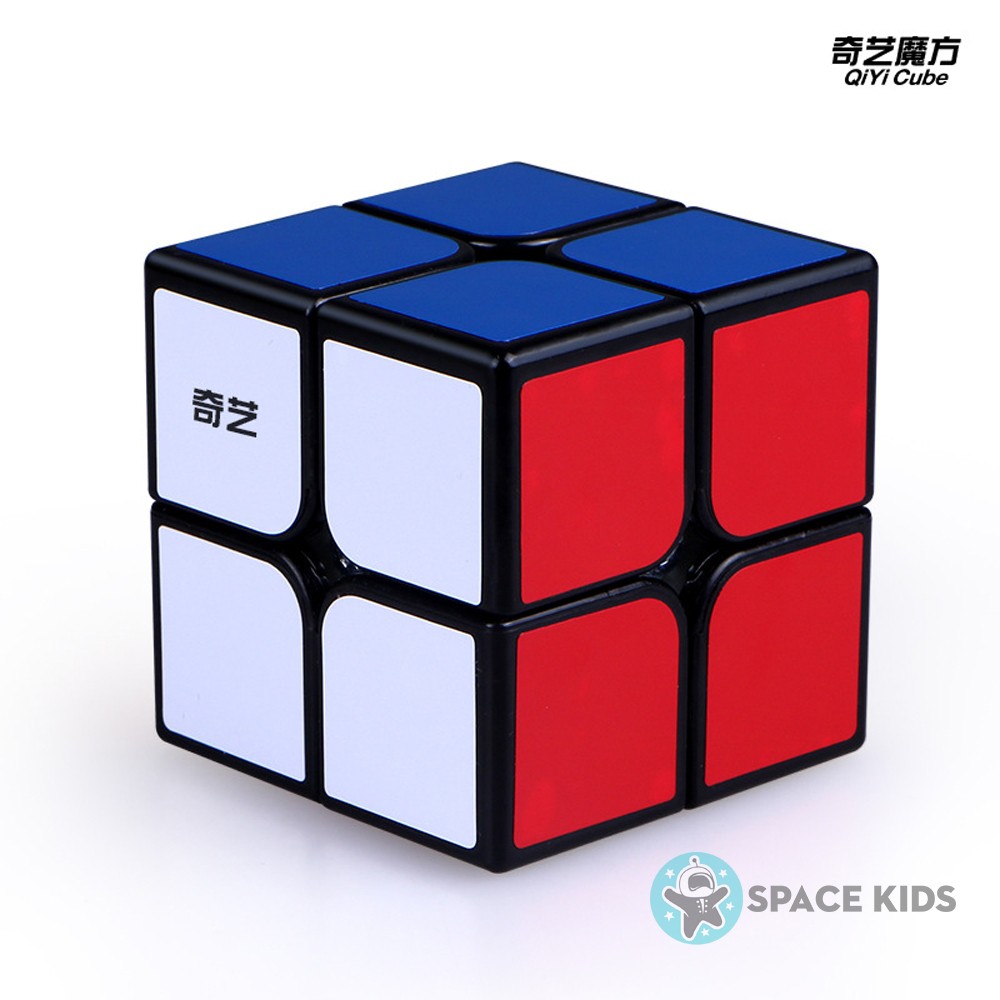 Đồ chơi Rubik 2x2 Qiyi khối lập phương ma thuật bằng nhựa ABS, Đồ chơi thông minh Rubik 2x2