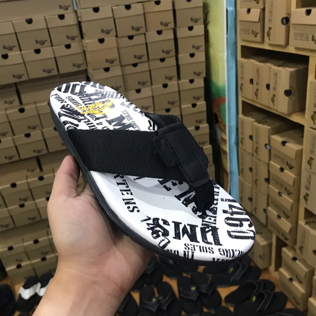 Dép kẹp Dr.Martens Mana 1460 (chữ) nhập Thái Lan (HÌNH THẬT) FULL BOX