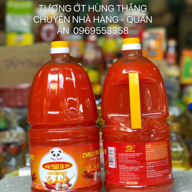 [FREESHIP - GIÁ SỈ] TƯƠNG ỚT HÙNG THẮNG SÀI GÒN 2KG