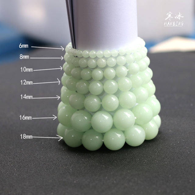 Vòng Đeo Tay Chuỗi Hạt Đá Màu Dạ Quang Thời Trang Cho Nam Và Nữ