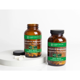 Viên bổ sung canxi và Magie Global Healing 120 viên