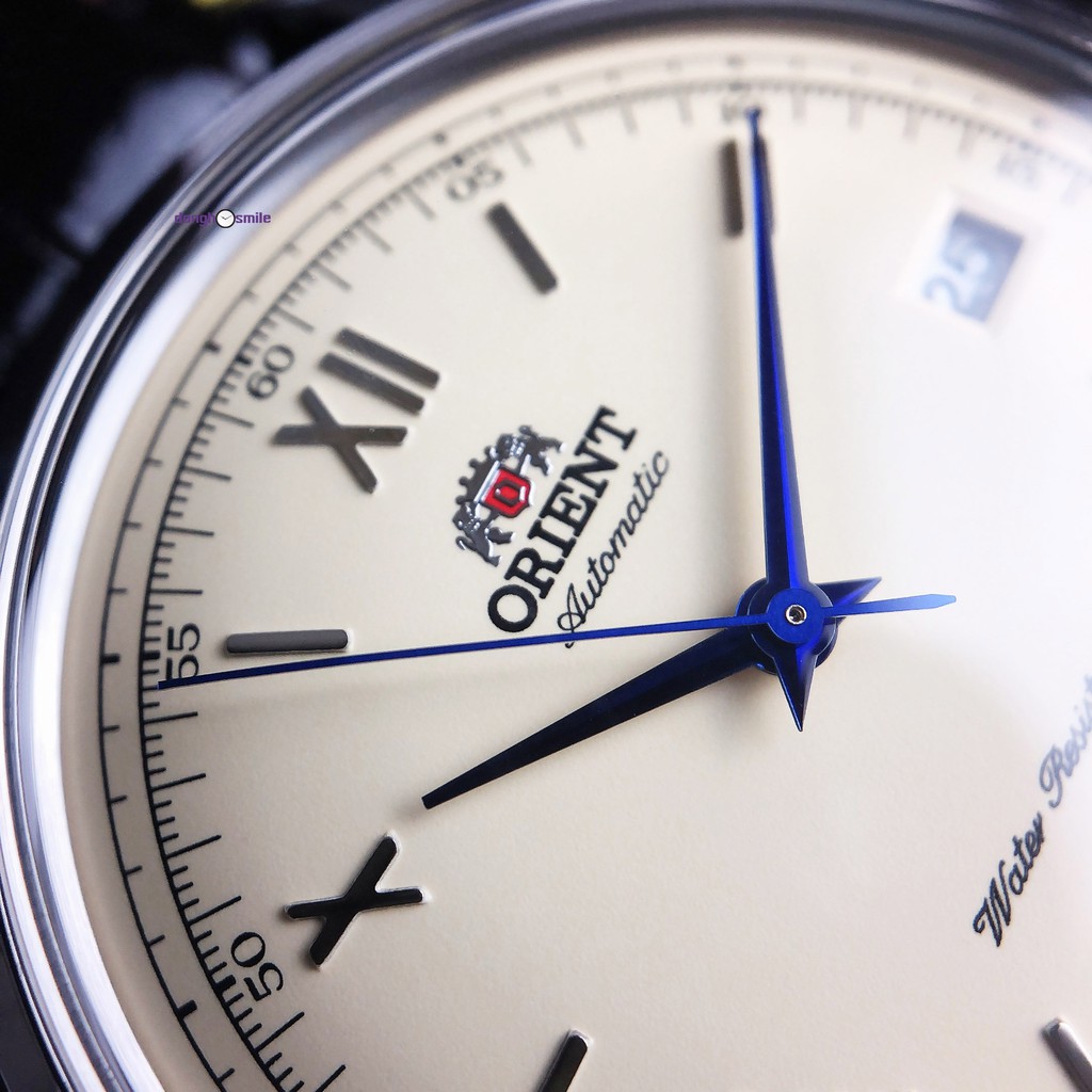 Đồng hồ nam Orient Bambino gen 2 FAC00009N0 bộ kim sơn xanh