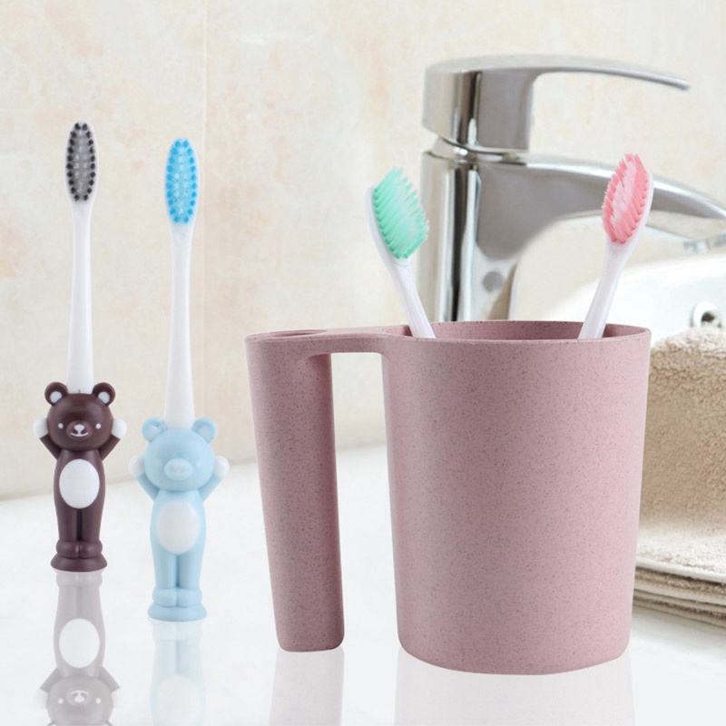 Bàn chải đánh răng sợi mềm hình dạng dễ thương cho bé