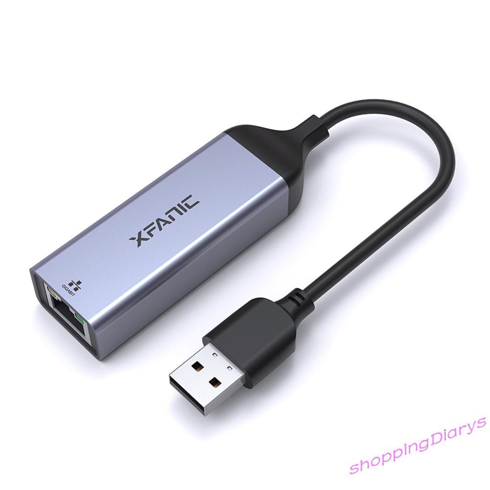 Bộ Chuyển Đổi Thẻ Mạng Internet Cổng Usb 3.0 Sang Rj45