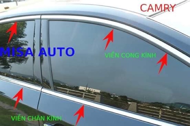 Nẹp viền kính ô tô mạ crom cao cấp (15mét 1 Cuộn )